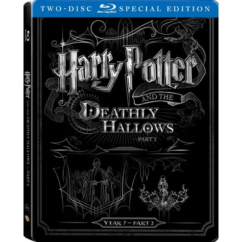 HARRY POTTER AND THE DEATHLY HALLOWS - PART 2 (Steelbook) (Blu-ray)
