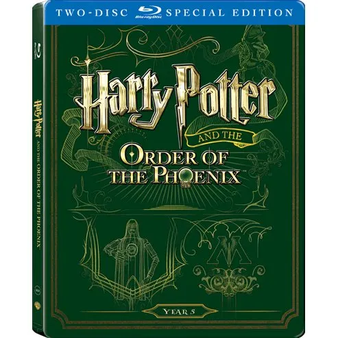 HARRY POTTER AND THE ORDER OF PHOENIX (Steelbook) (Blu-ray)