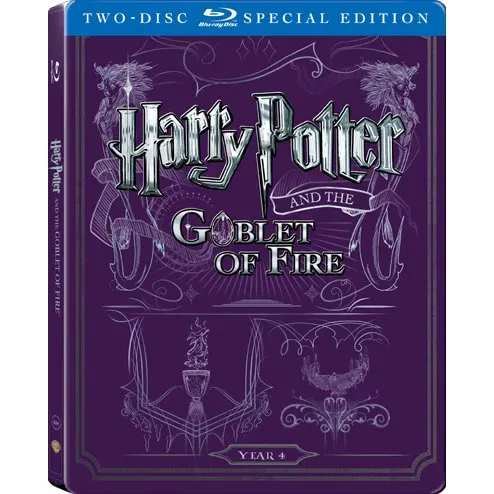 HARRY POTTER AND THE GOBLET OF FIRE (Steelbook) (Blu-ray)