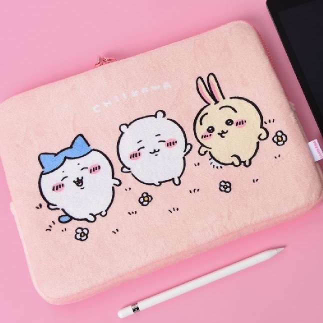 預訂｜Chiikawa 平板電腦保護袋 11 吋 Galaxy Tab iPad Air Pro 粉紅色