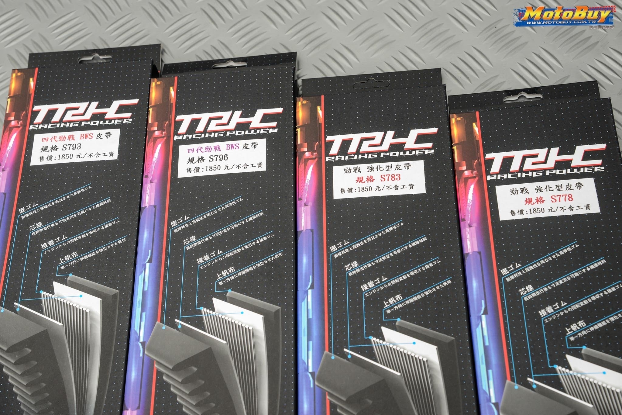 【TRHC】阪東 日製 強化 皮帶 勁戰1-6 JETS JETSR BWSX BWSR