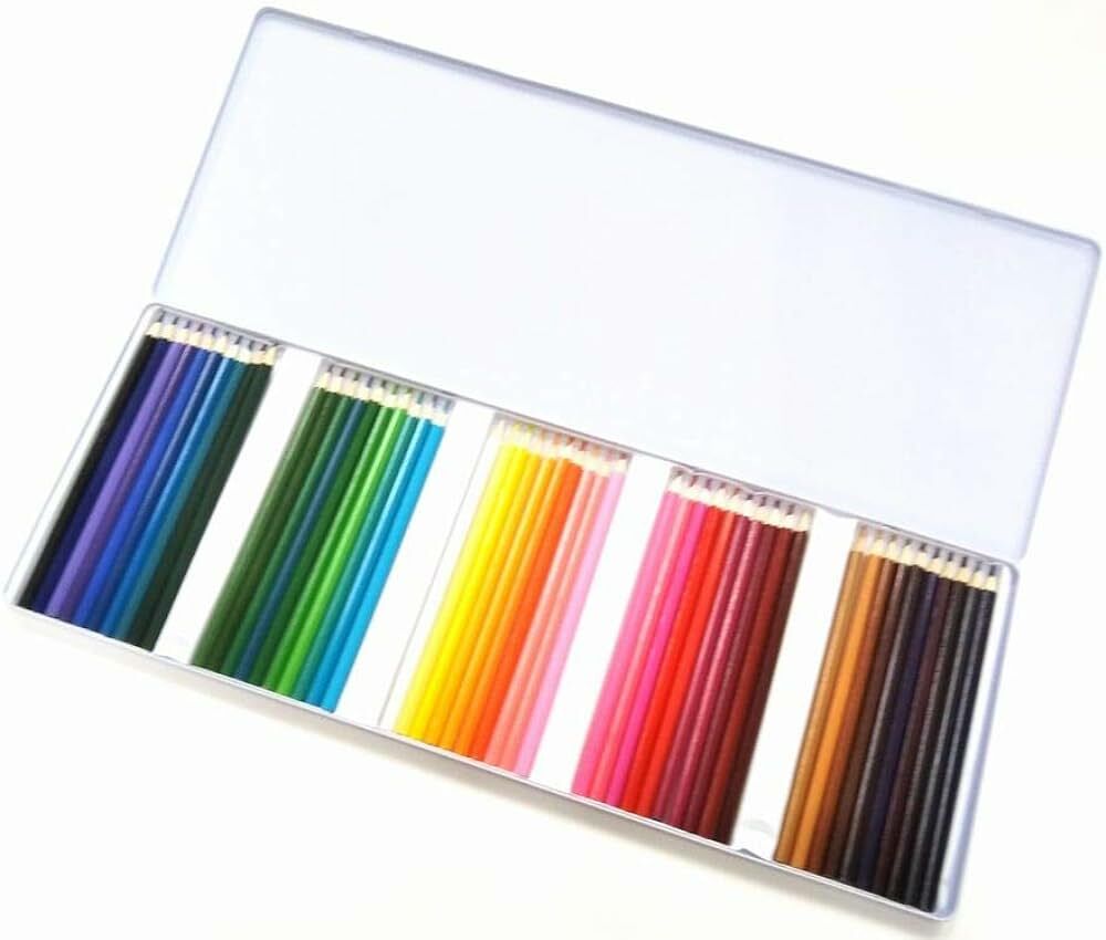 迪士尼 彩色木顏色50色鐵盒裝