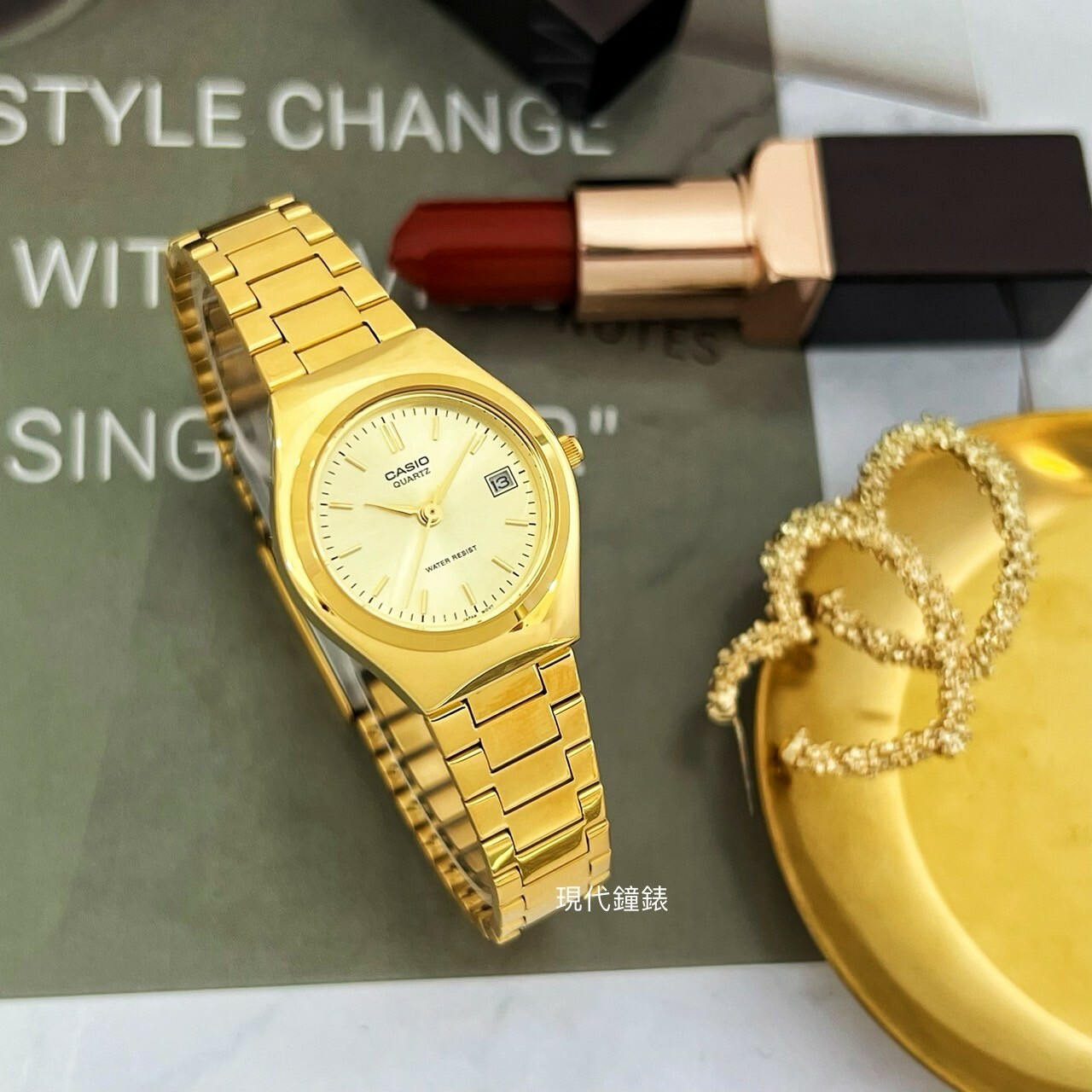 【CASIO 卡西歐】時尚精緻小巧淑女腕錶LTP-1170N-9A 27mm 現代鐘錶