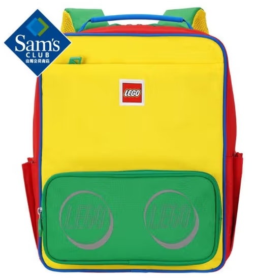 樂高(LEGO) 兒童親子休閒包 M碼 (紅色或綠色)