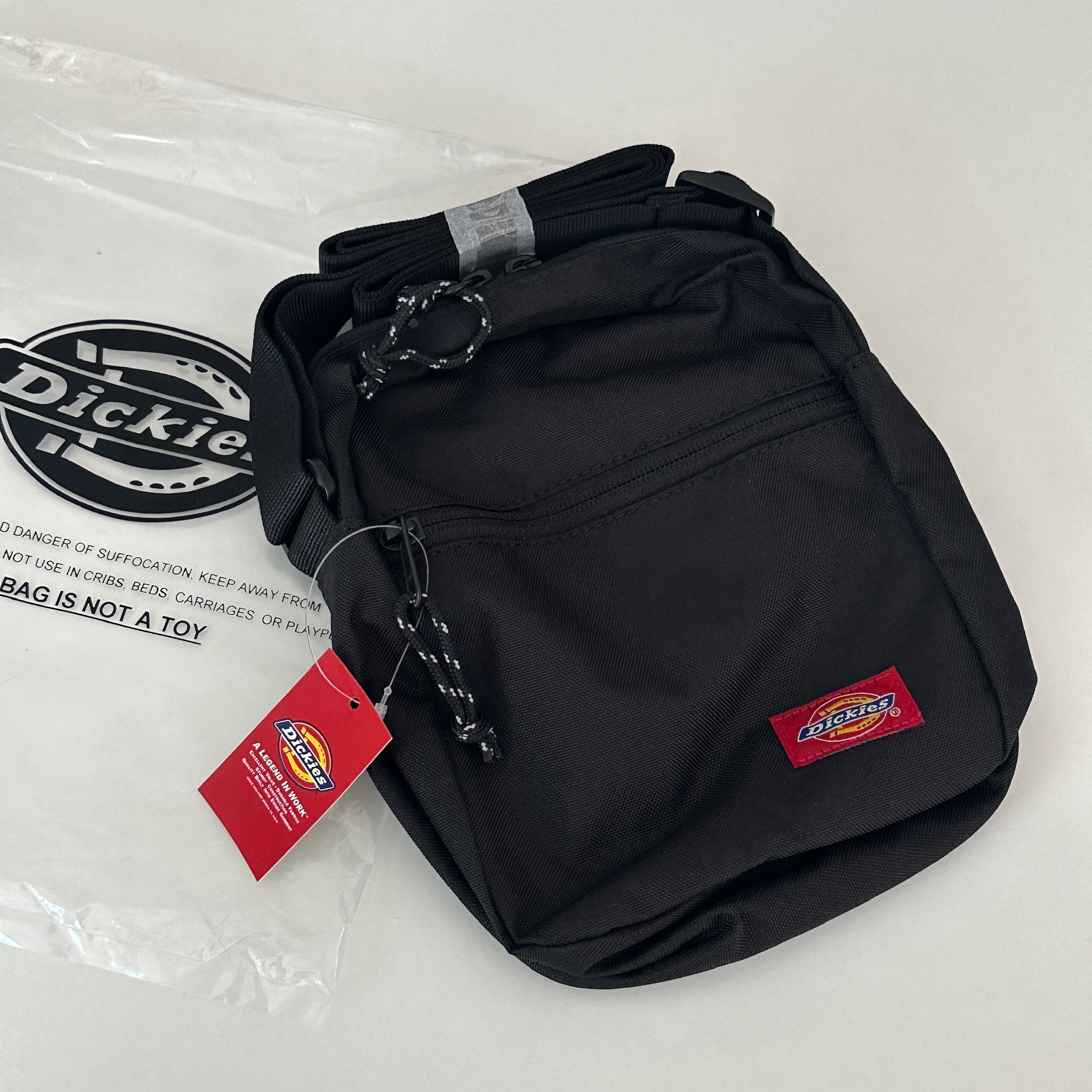 DICKIES 小包 新款紅標 黑色