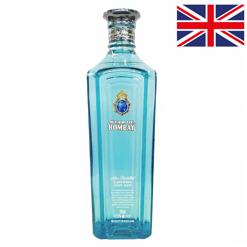 Star Of Bombay London Dry Gin 47.5%