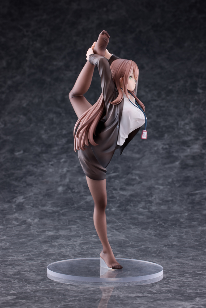 MAGI ARTS THE OFFICE LADY WHO HAS A FLEXIBLE BODY BUT DOESN'T WANT TO WORK WHITE SHIRT VER. 1/6 SCALE FIGURE NORMAL EDITION