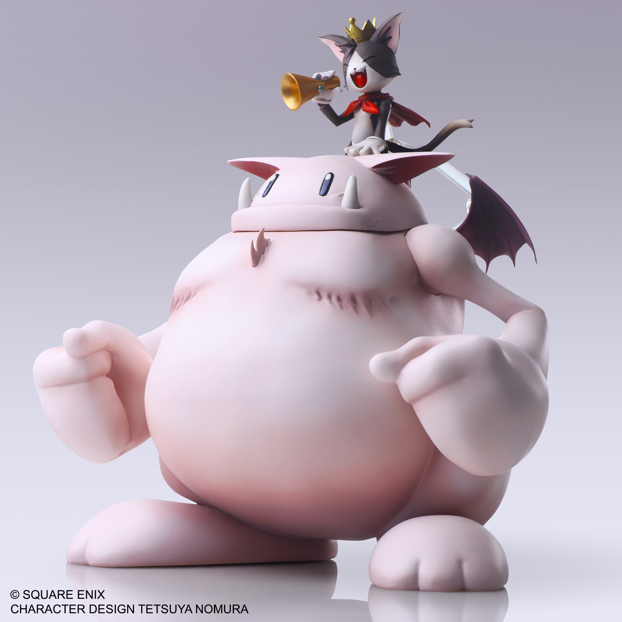 "Final Fantasy VII" Bring Arts Cait Sithi & Fat Moogle