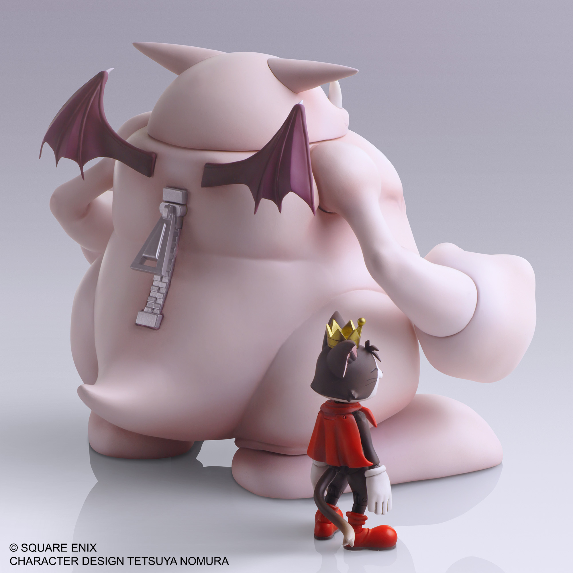 "Final Fantasy VII" Bring Arts Cait Sithi & Fat Moogle