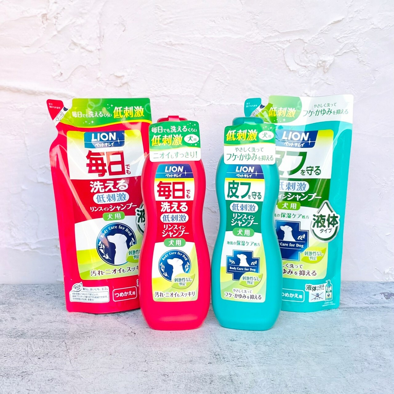 LION 獅王｜犬用洗毛精 舒敏洗/每日洗洗潤二合一