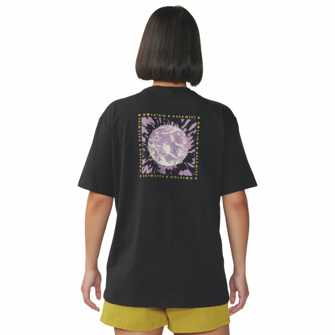 Mountain Hardwear T-shirt/女 Tie Dye Earth™ Boxy Short Sleeve 黑 (MHW2068241010)