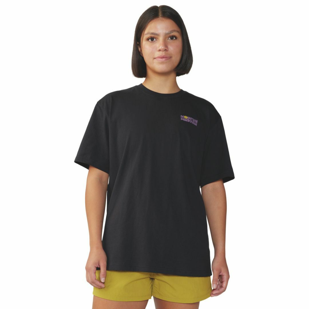 Mountain Hardwear T-shirt/女 Tie Dye Earth™ Boxy Short Sleeve 黑 (MHW2068241010)
