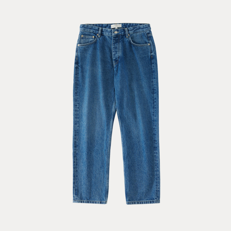 [NOTHING WRITTEN] Toi regular fit denim (Blue) ☆送料込☆ Studio Nicholson Holt Denim Pant Beach Fade