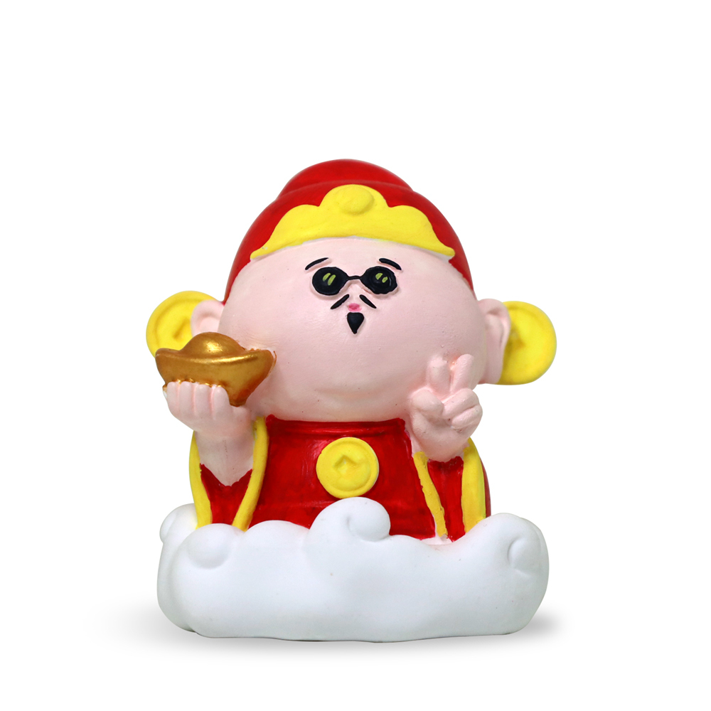 O'Pretty 歐沛媞 室內/車用 香氛擴香石擺飾-財神