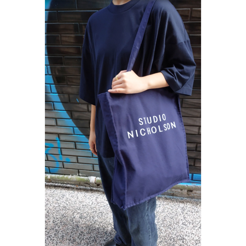 Studio Nicholson Small Tote Bag Dark Navy