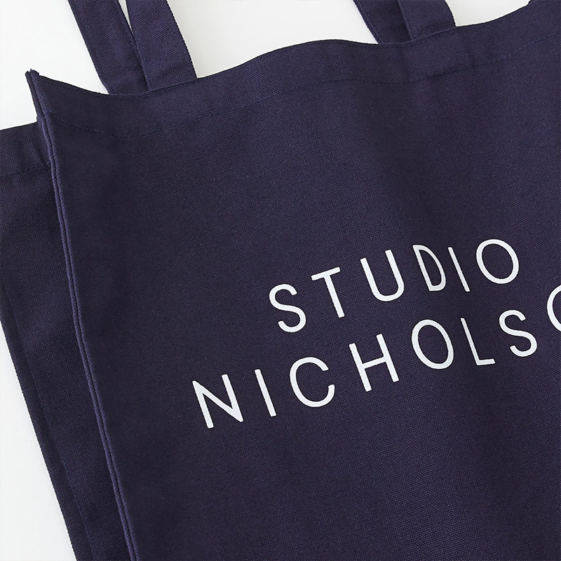 STUDIO NICHOLSON｜TOTEBAGS (SMALL TOTE SNW DOVE (406)) STUDIO NICHOLSON スタジオニコルソン】 SMALL TOTE - DOVE