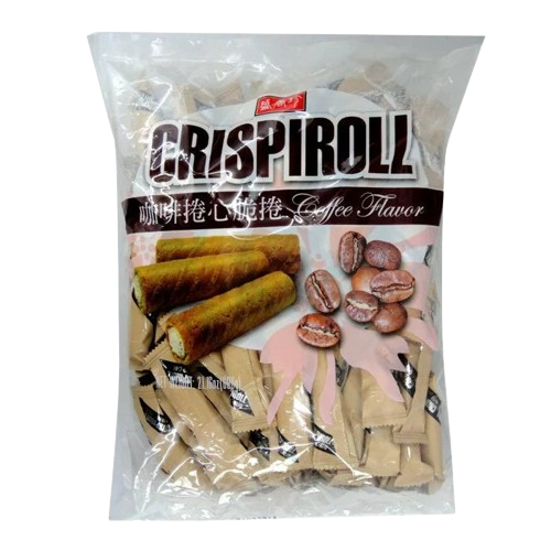 盛香珍 - 咖啡脆捲(超大包裝) 500g