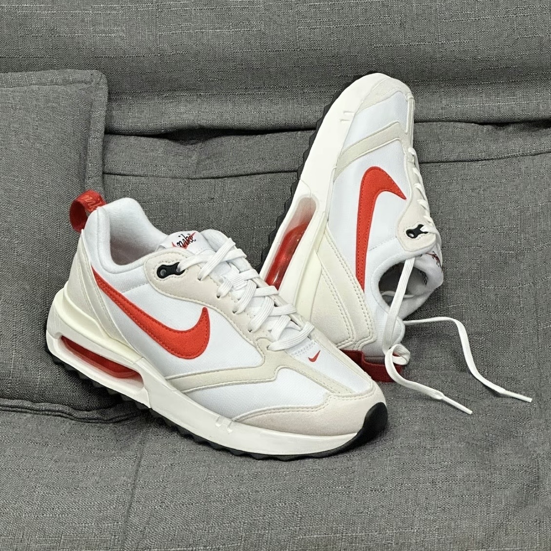 Nike Air Max Dawn 白紅 氣墊 DZ4441-100