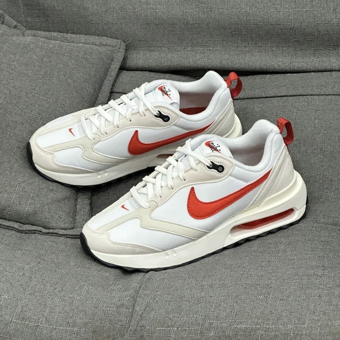 Nike Air Max Dawn 白紅 氣墊 DZ4441-100