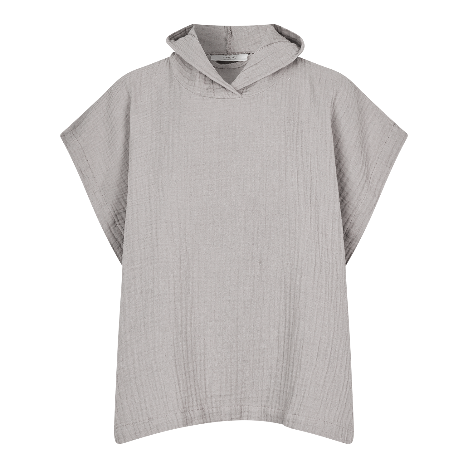 100% 有機棉紗布巾斗篷/Brown smoke