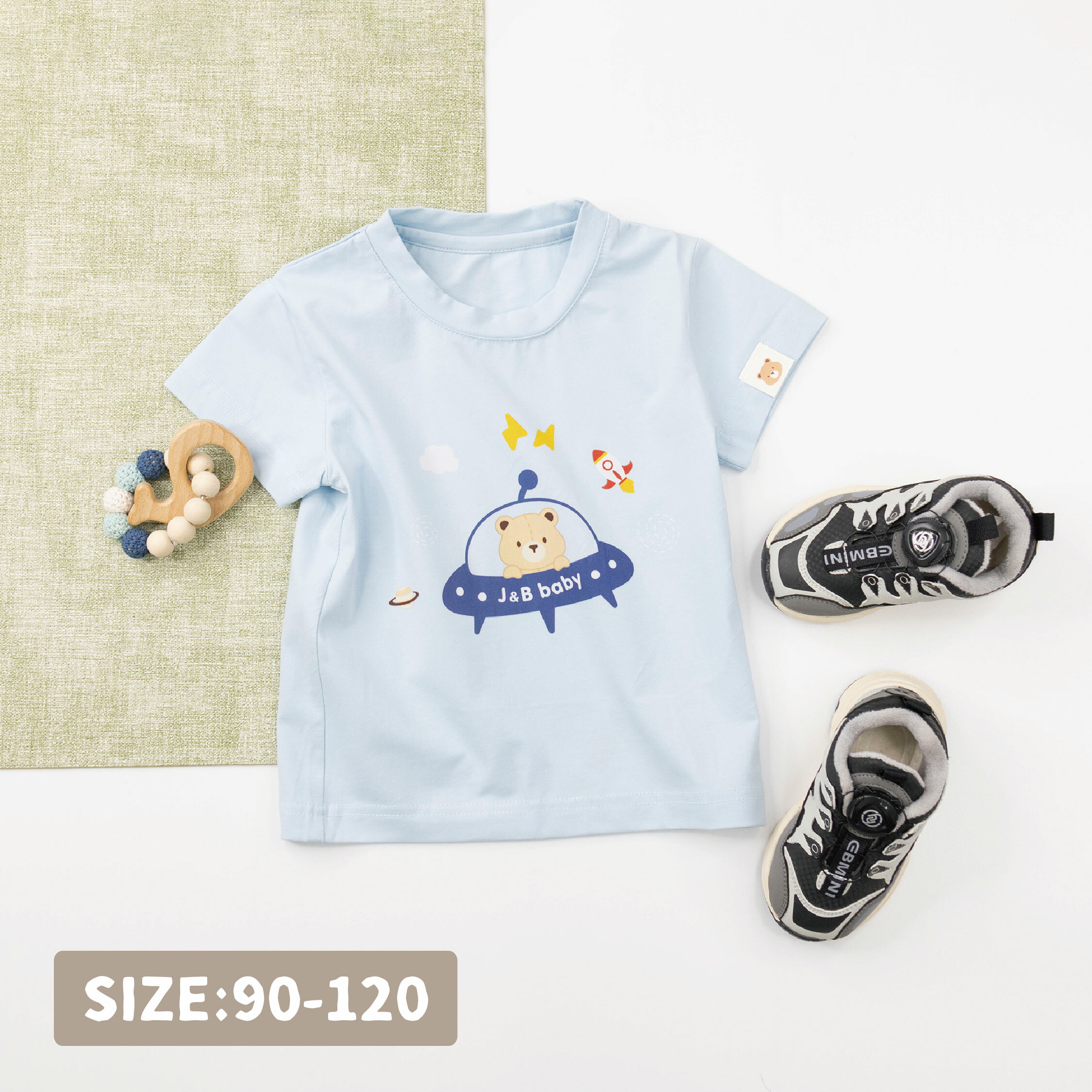 【JB1049】捷比熊幽浮。霜柔棉上衣