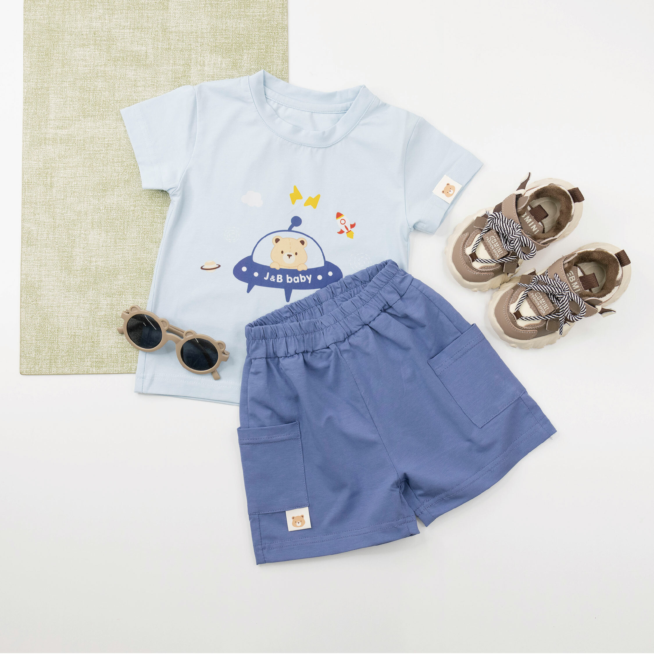 【JB1049】捷比熊幽浮。霜柔棉上衣