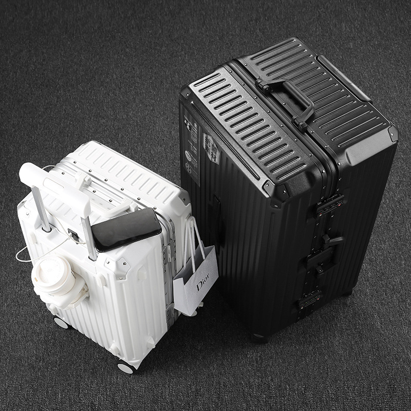 OUMO超輕量大容量拉桿箱附煞車車輪