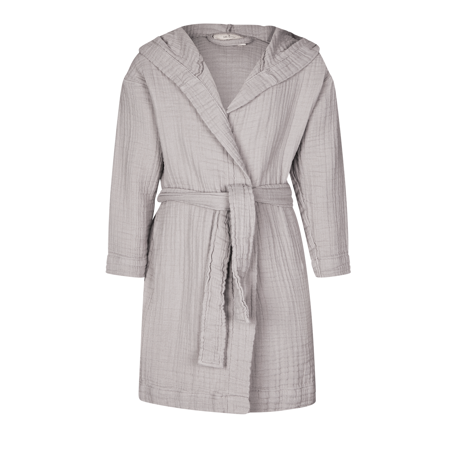 100% 有機棉紗布巾浴袍/Brown smoke