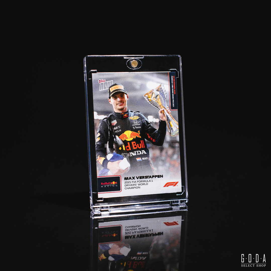 Max Verstappen 2021 Fia Driver's World Champion - F1 Topps Now 世界冠軍 賽車卡 #080