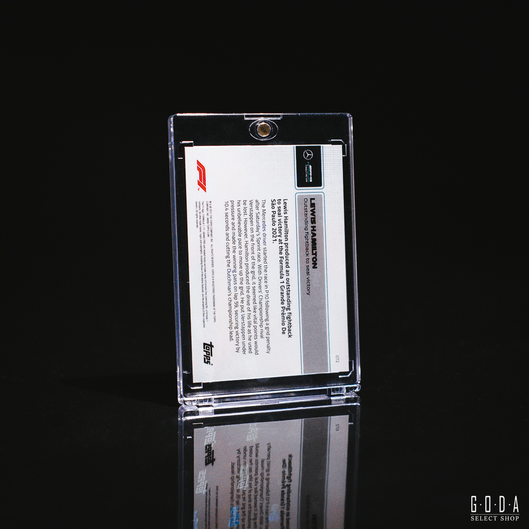 Lewis Hamilton Outstanding Fightback To Seal Victory - F1 Topps Now 賽車卡 #072