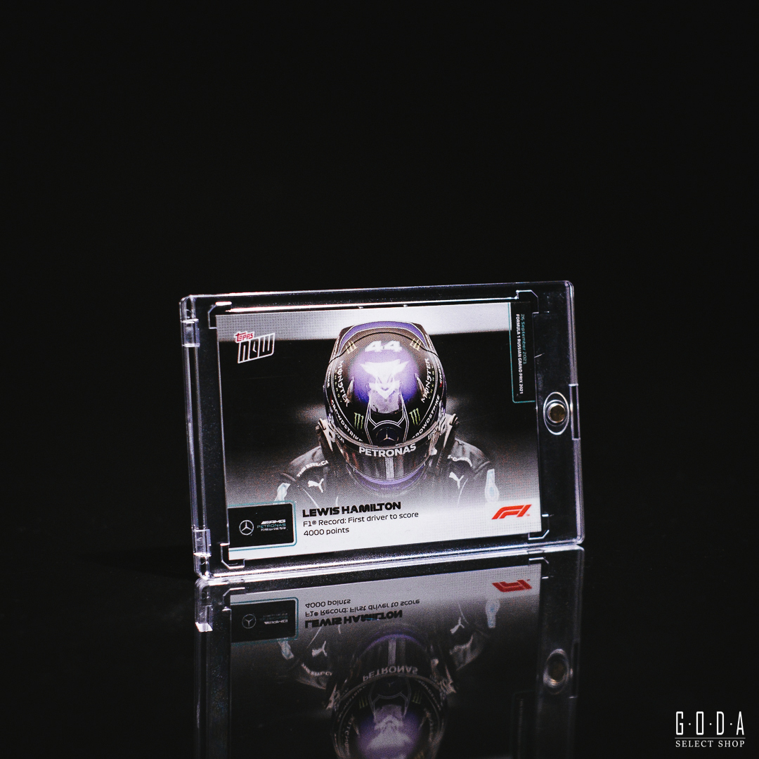 Lewis Hamilton First Driver To Score 4000 Points - F1 Topps Now 賽車卡 #056
