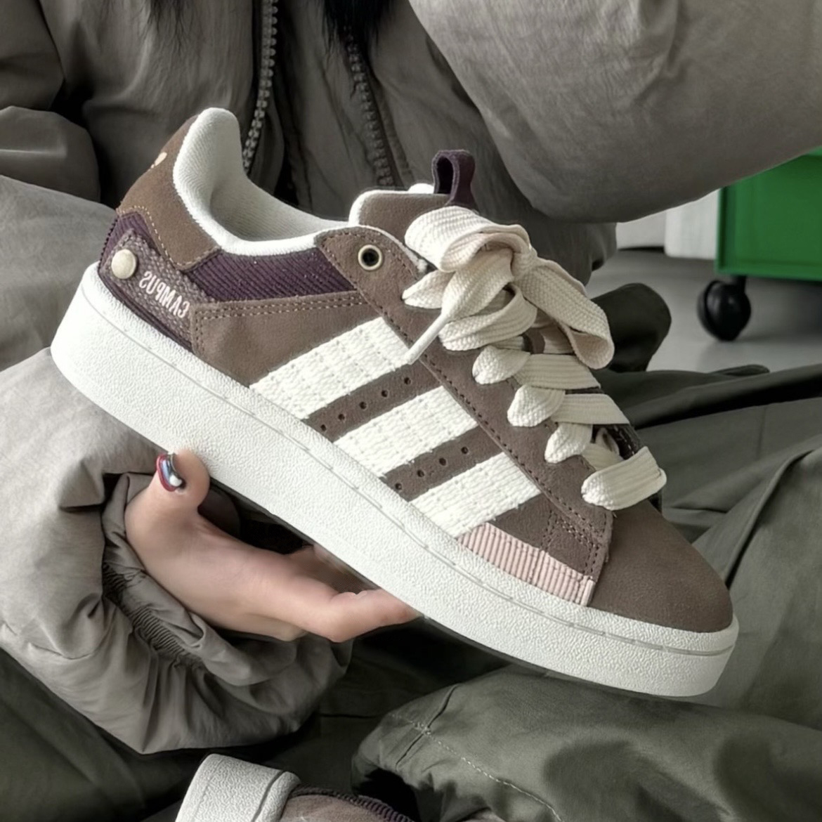 Adidas Campus 美拉德 白棕 IF4339