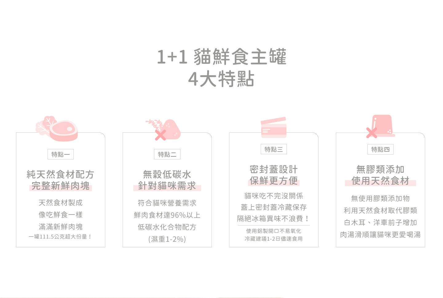 LADY FLAVOR 好味小姐｜ 1+1貓鮮食 主食罐 81g (貓咪主食罐)