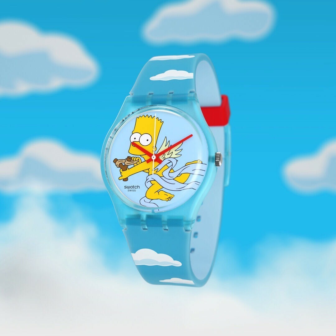 【Swatch】THE SIMPSONS COLLECTION SO28Z115 34mm  現代鐘錶