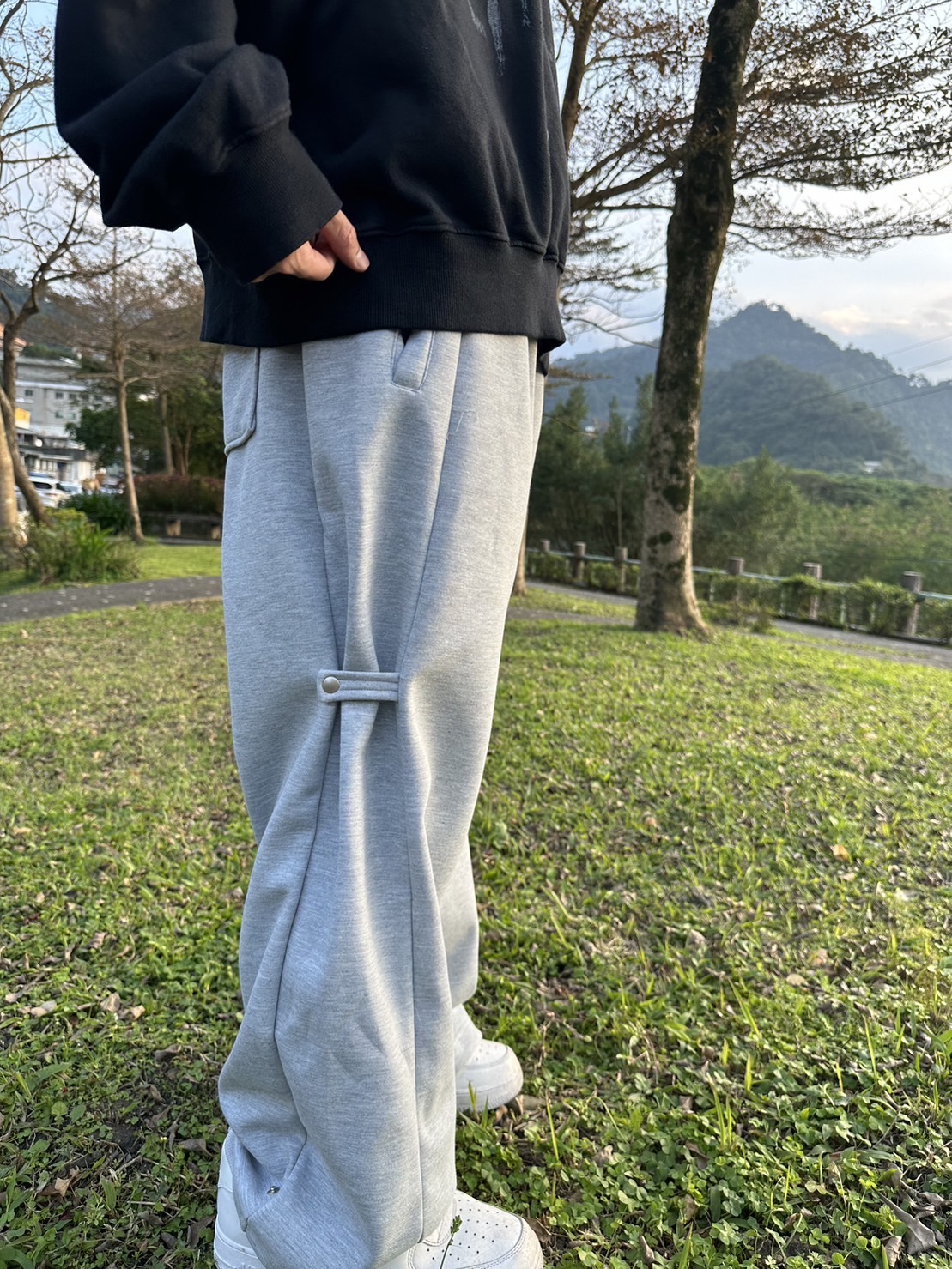 🇰🇷韓國 綁釦 日常必備 寬鬆 棉褲