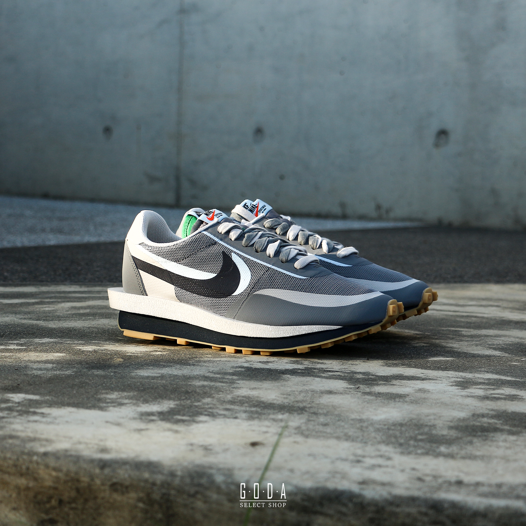 Sacai X Clot X Nike Ldwaffle K.o.d.2 死亡之吻 灰藍 男鞋 男女尺寸 DH3114-001