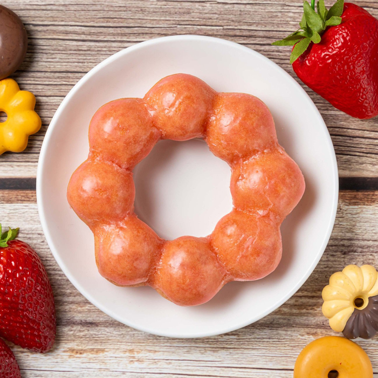 【Mister Donut】蜜糖草莓波堤