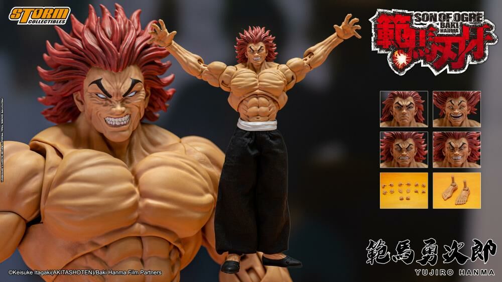 (In Stock) Storm Collectibles -Yujiro Hanma- Baki Hanma: Son of Ogre Action Figure