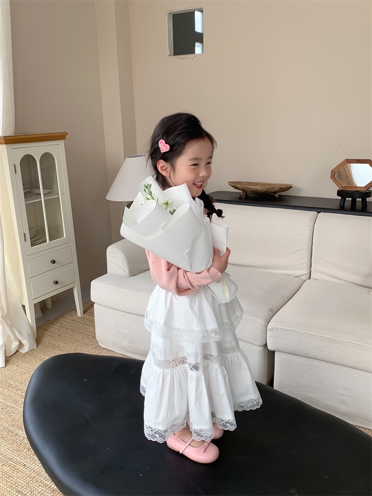 蕾絲奶油蛋糕裙