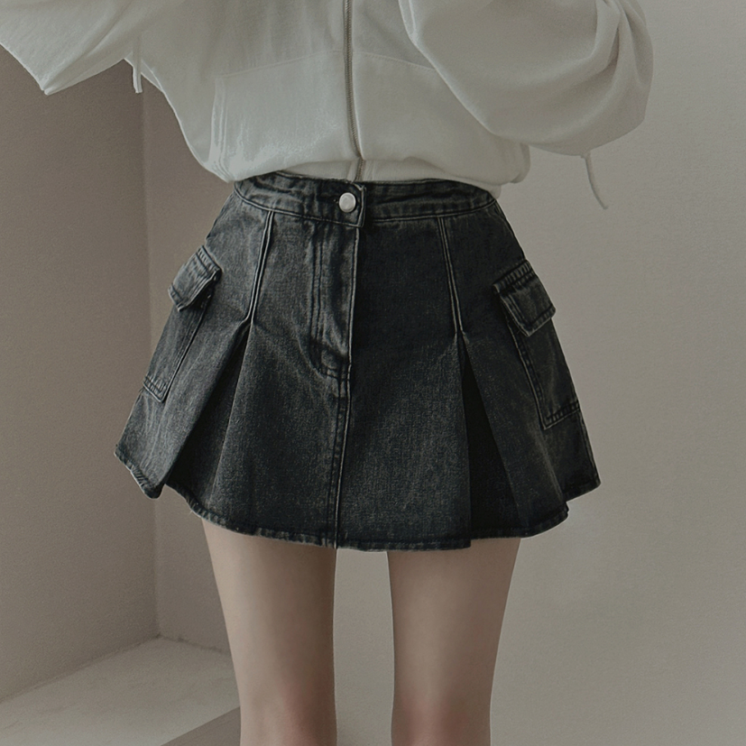 牛仔裙