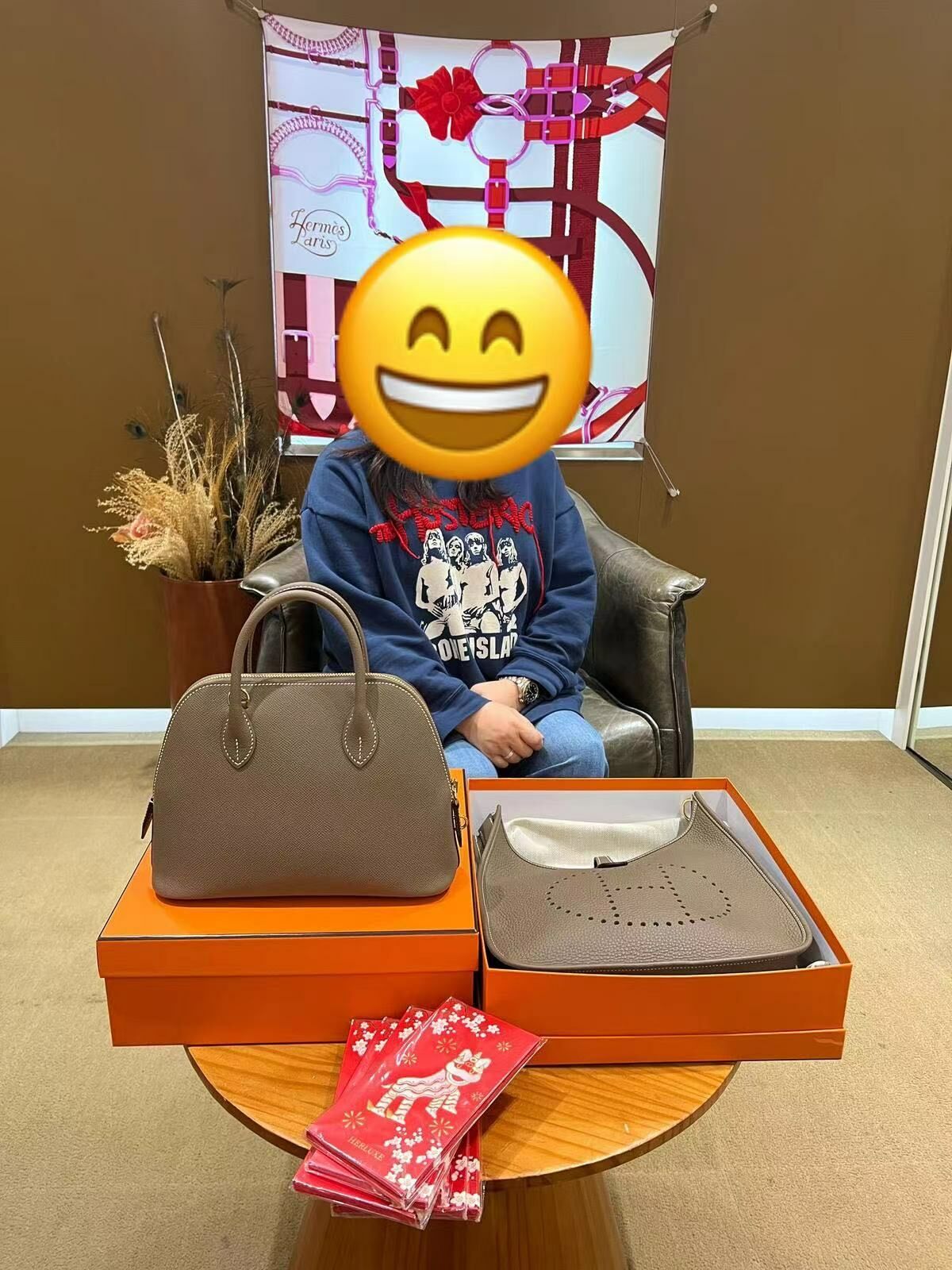 【 感謝支持 】爽快靚靚來pick up bolide 25大象金同E29大象金🥳 一下抱走兩隻心頭好❤️ 靚靚好滿意🥰 多謝你嘅支持與100%信任🫶💪