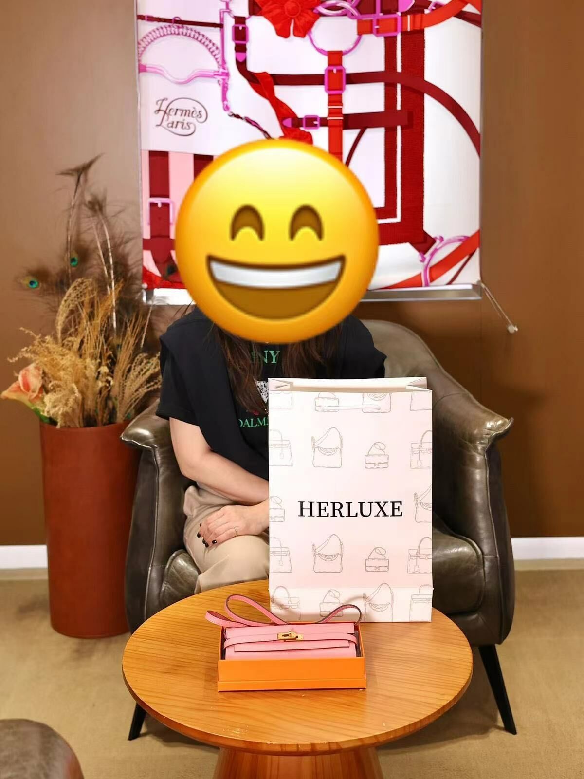 【 感謝支持 】氣質靚靚一眼睇中Kelly long  wallet 奶昔粉🎉 上身氣質好ok👌 靚靚好鐘意❤️ 多謝你嘅支持🫶