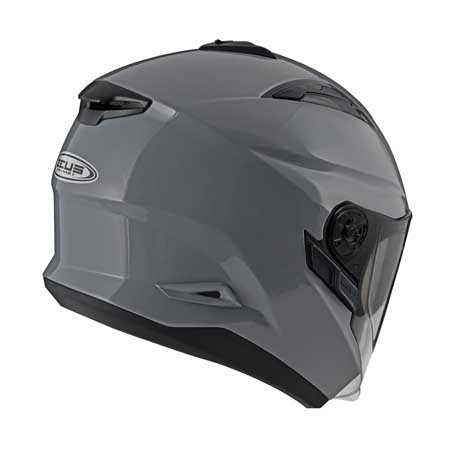 ZEUS 瑞獅 ZS613B 水泥灰｜zeus helmets 素色 半罩 安全帽 雙鏡片