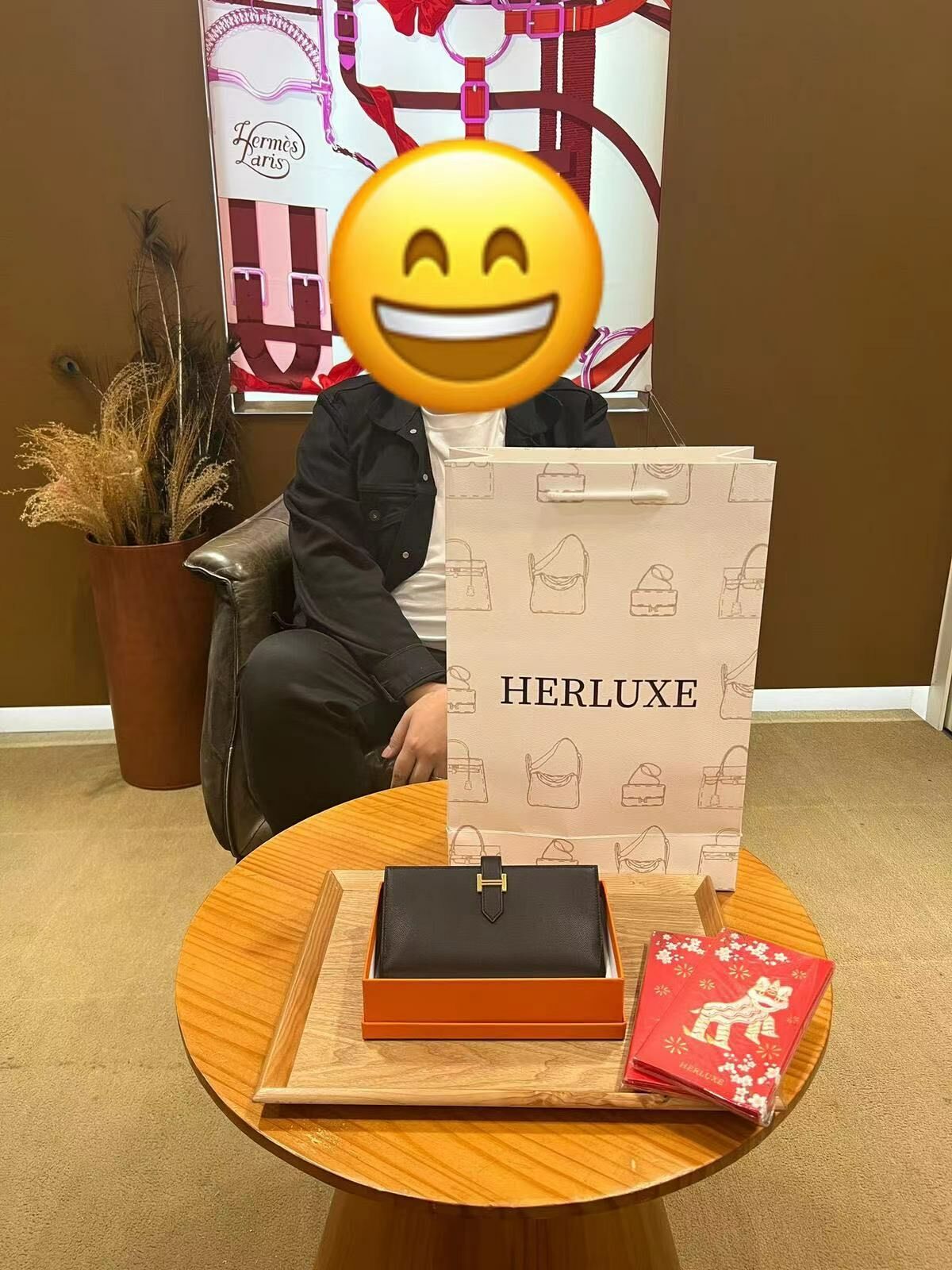 【 感謝支持 】爽快先生來pick up銀包🎉 即買即用👍🏻 非常開心❤️ 先生前兩日幫襯我哋買咗lindy 26 🥳 多謝你嘅支持🫶