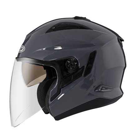 ZEUS 瑞獅 ZS613B 深灰｜zeus helmets 素色 半罩 安全帽 雙鏡片