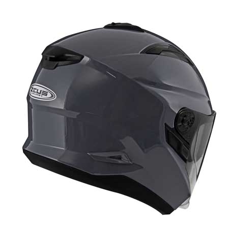 ZEUS 瑞獅 ZS613B 深灰｜zeus helmets 素色 半罩 安全帽 雙鏡片