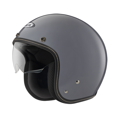 ZEUS 瑞獅 ZS388A 水泥灰｜zeus helmets 素色 復古 半罩安全帽 內墨鏡
