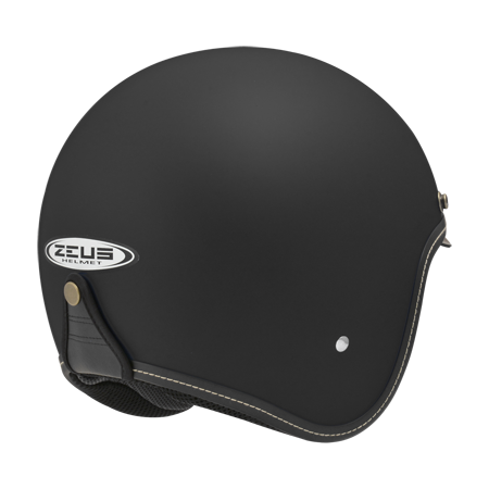 ZEUS 瑞獅 ZS388A 消光黑｜zeus helmets 素色 復古 半罩安全帽 內墨鏡