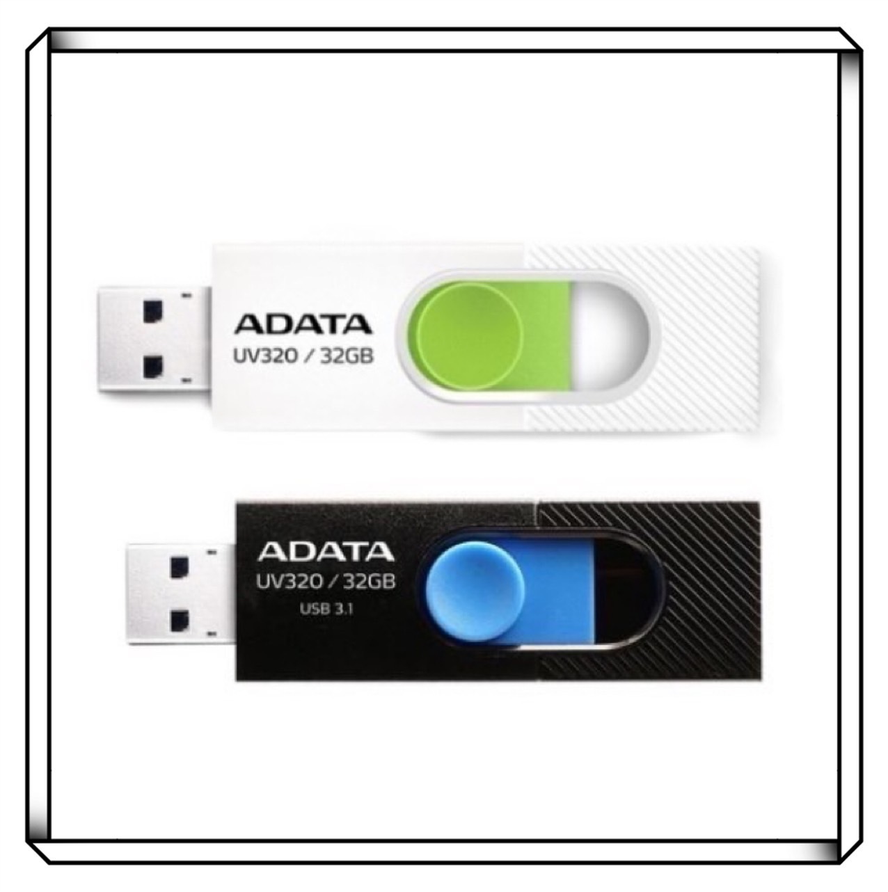 ADATA 威剛 UV320 RBKBL/RWHGN 隨身碟