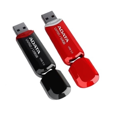 ADATA 威剛 UV150 隨身碟 RBK黑/RRD紅